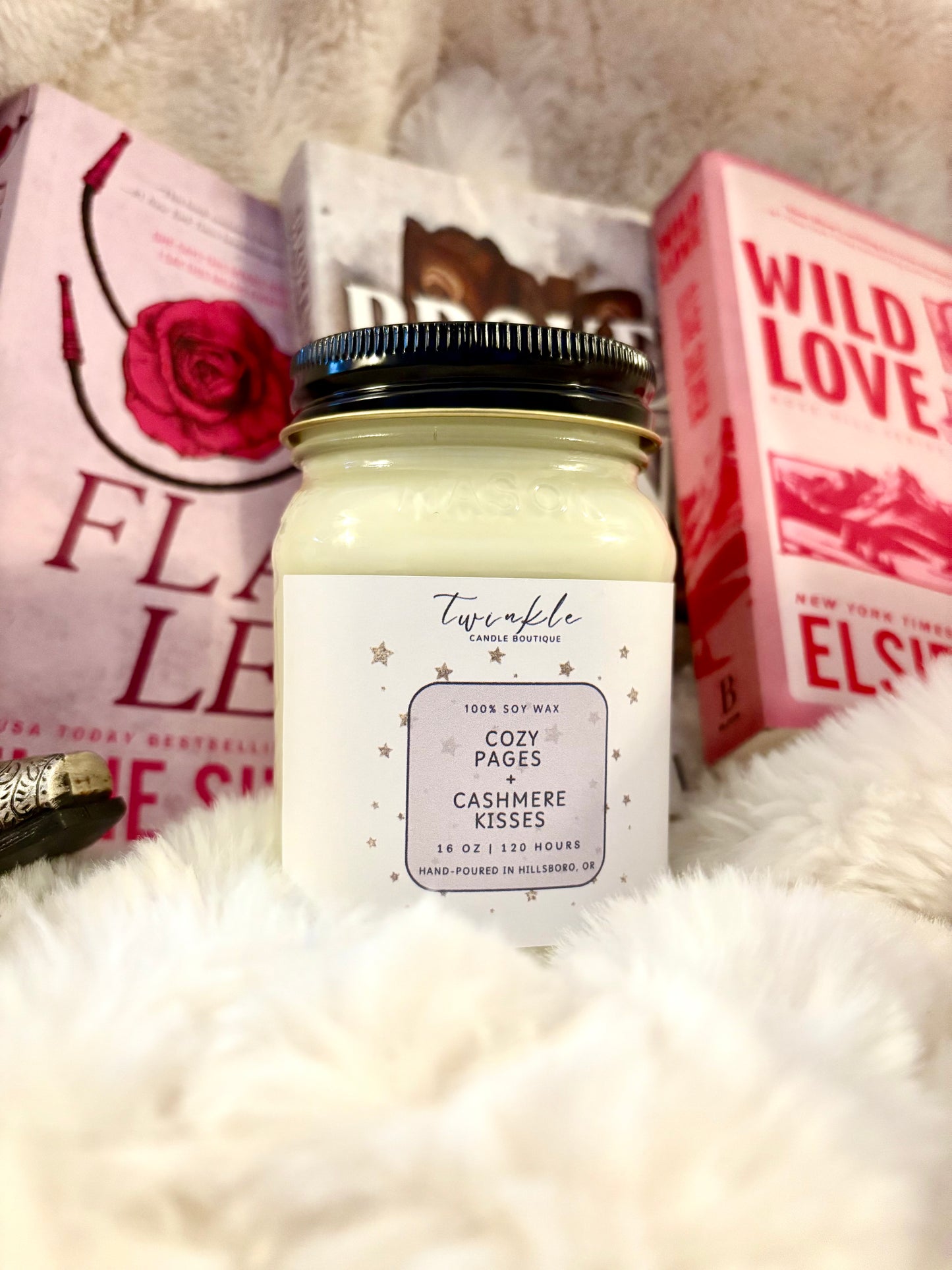 Cozy Pages + Cashmere Kisses 16 oz.