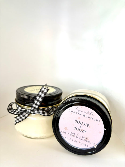 Bougie + Boozy 4 oz.